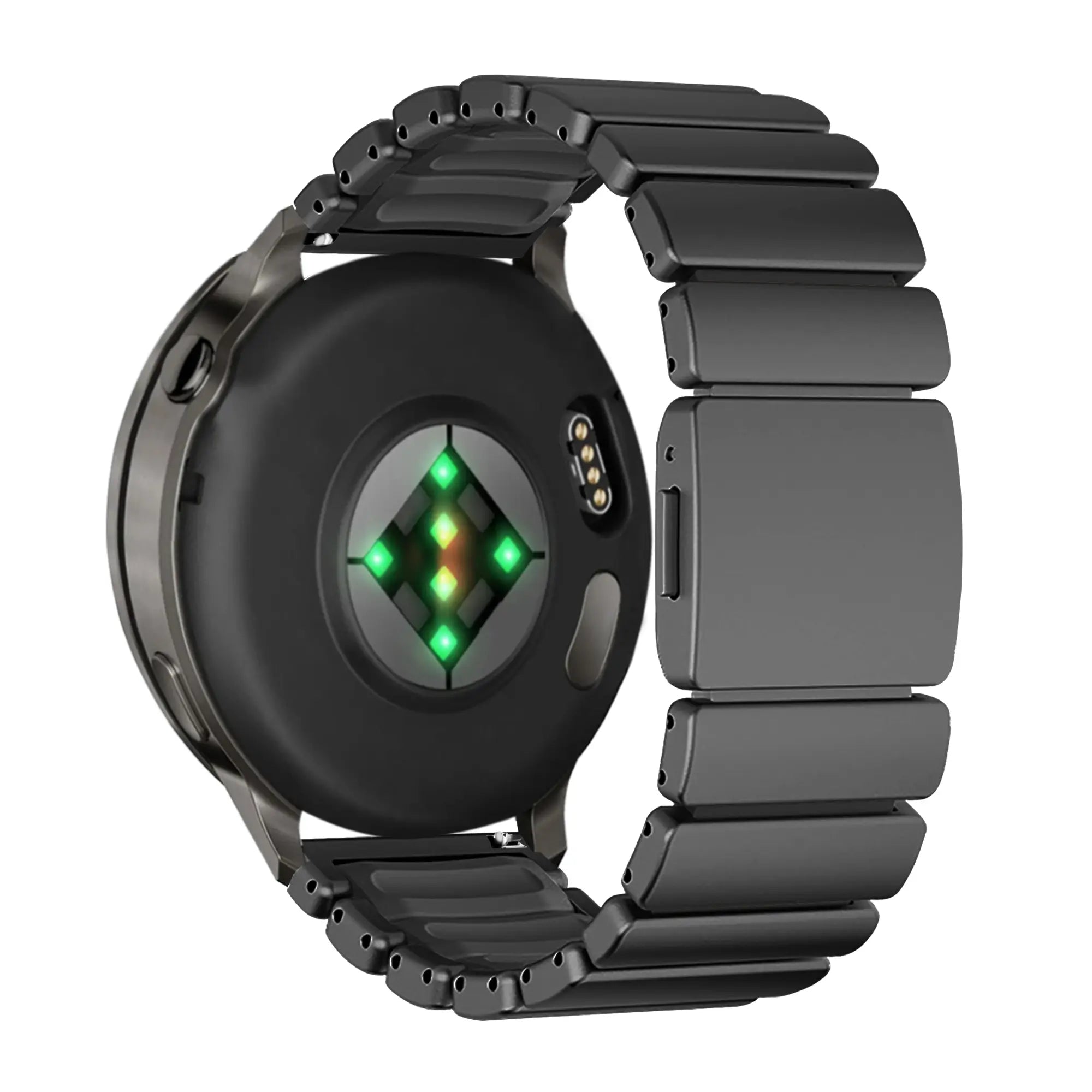 Bandz Garmin Venu 4 - 45mm Titanium Strap 'Hybrid' (Black)