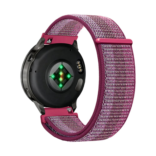 Bandz Garmin Forerunner 265s nylon loop band (berry)