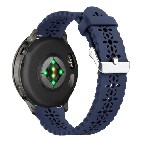 Bandz Correa silicona 'Lace' Garmin Forerunner 55 (azul oscuro)