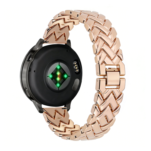 Bandz OnePlus Watch 3 - 43mm Metal Strap 'V-Type' (Rose Gold)