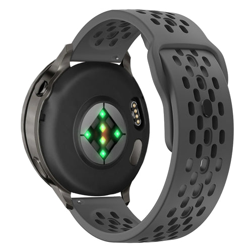 Bandz Garmin Venu 3 Silicone Strap 'Air' (Dark Grey)