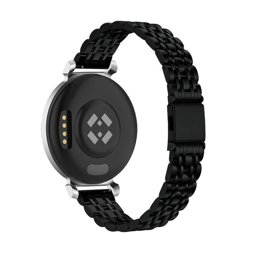Bandz Bracelet acier 'Deluxe' Zenwatch Lily (noir)