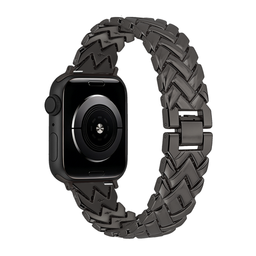 Bandz Bracelet metal 'V-Type' Apple Watch (noir)