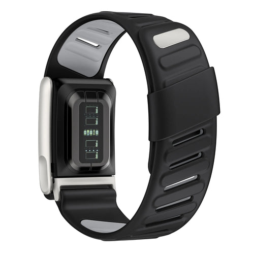 Kompatibel mit Whoop MG Sportarmband (Schwarz/Grau)