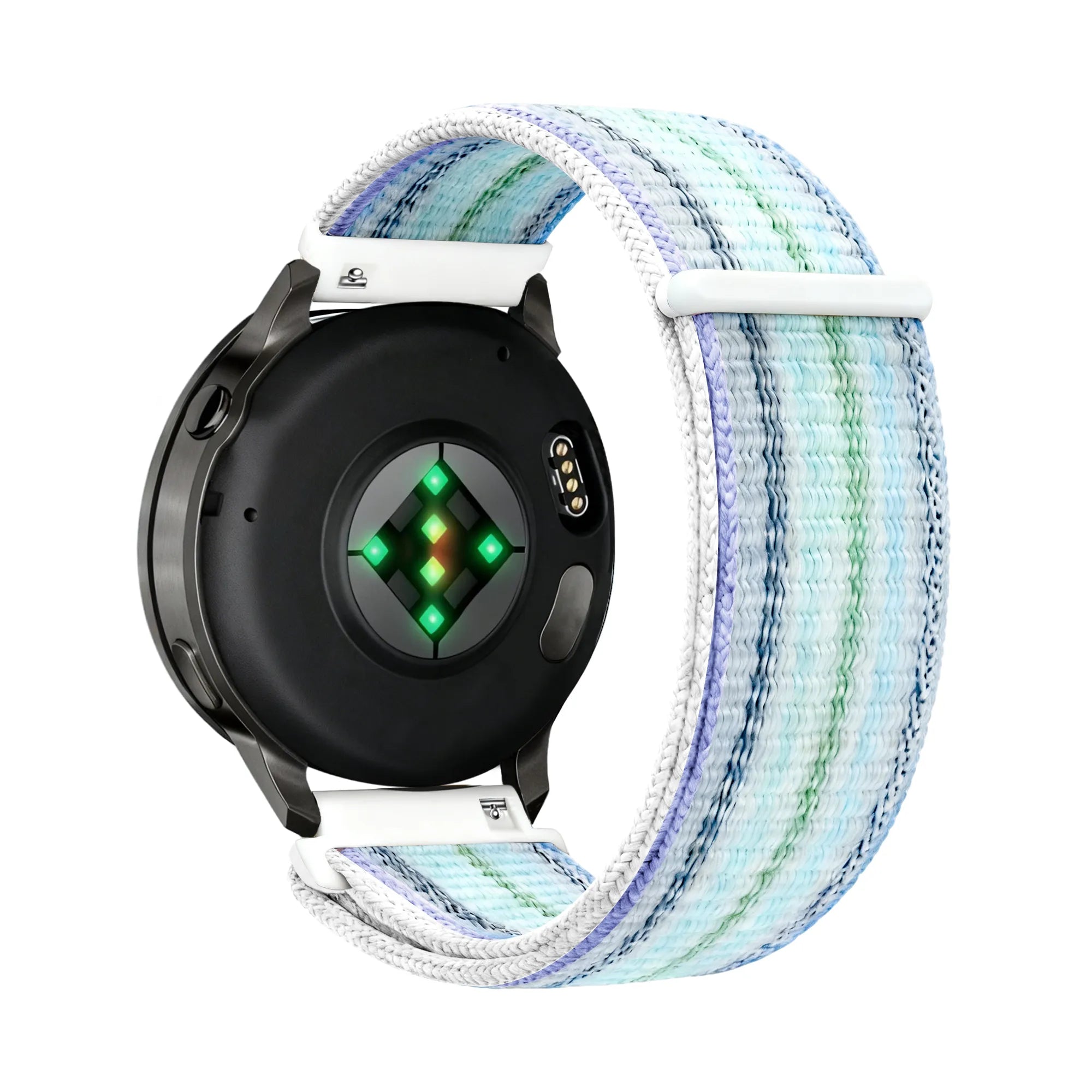 Bandz Correa nylon Loop Garmin Forerunner 265s (azul a rayas)