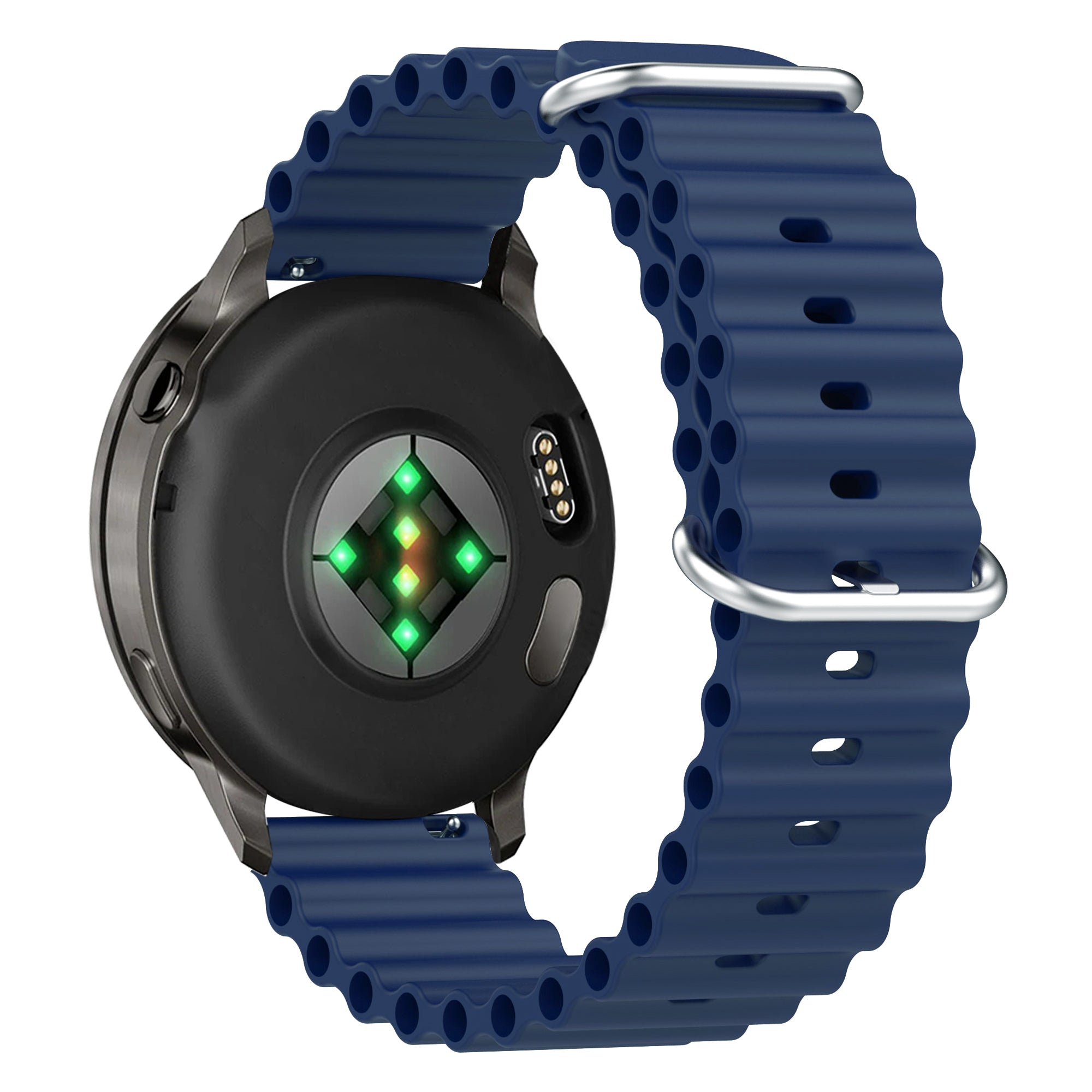 Bandz Garmin Vivomove Trend Ocean Strap 'Classic' (Dark Blue)