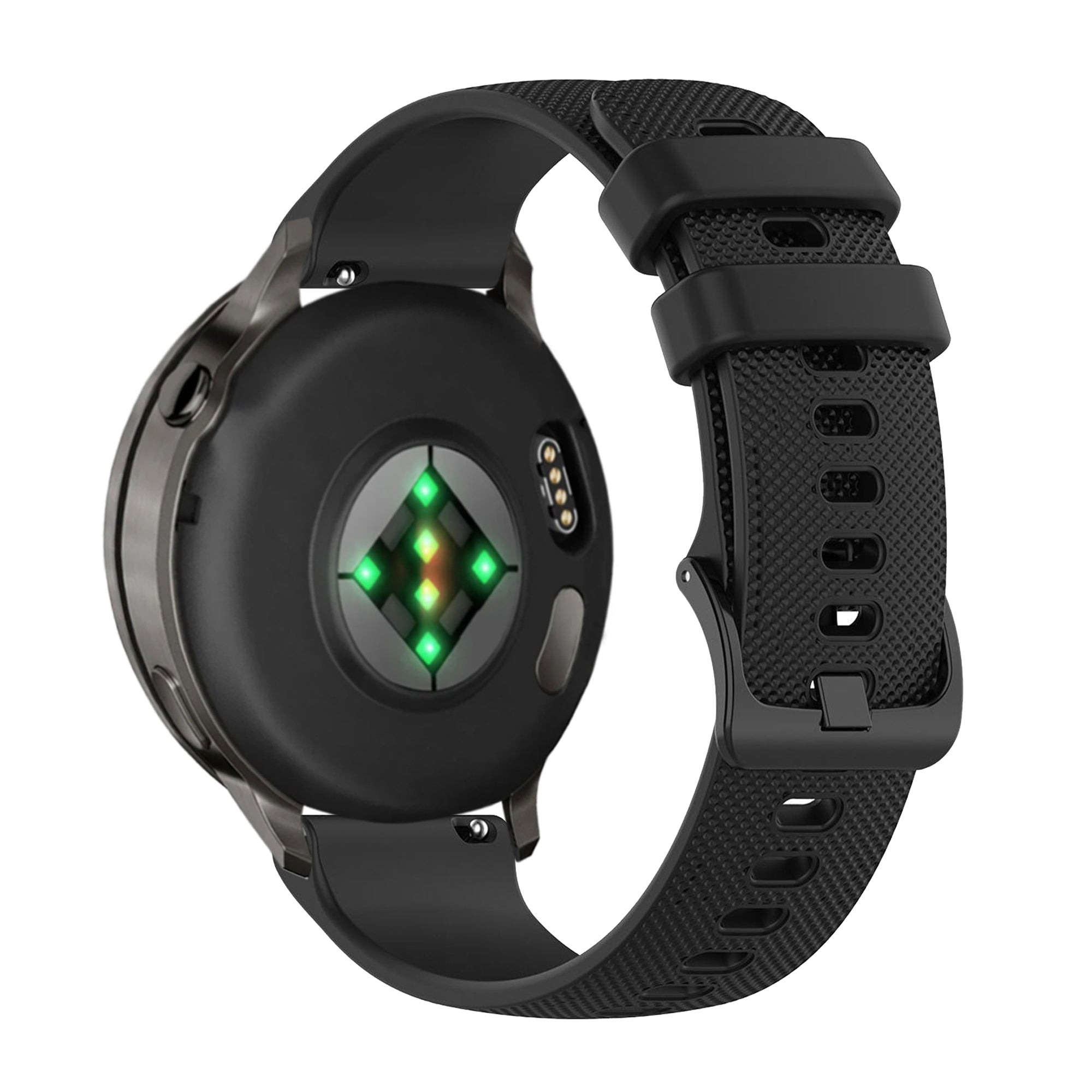 Bandz Garmin Forerunner 255 Silicone Strap 'Premium' (Black)