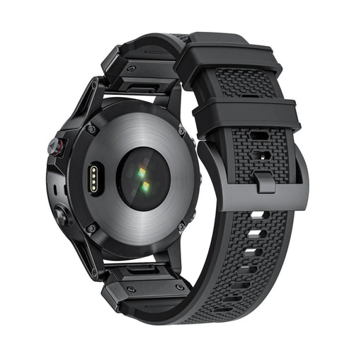 Bandz Garmin Tactix 7 Pro Silicone Strap 'Explorer' (Black)