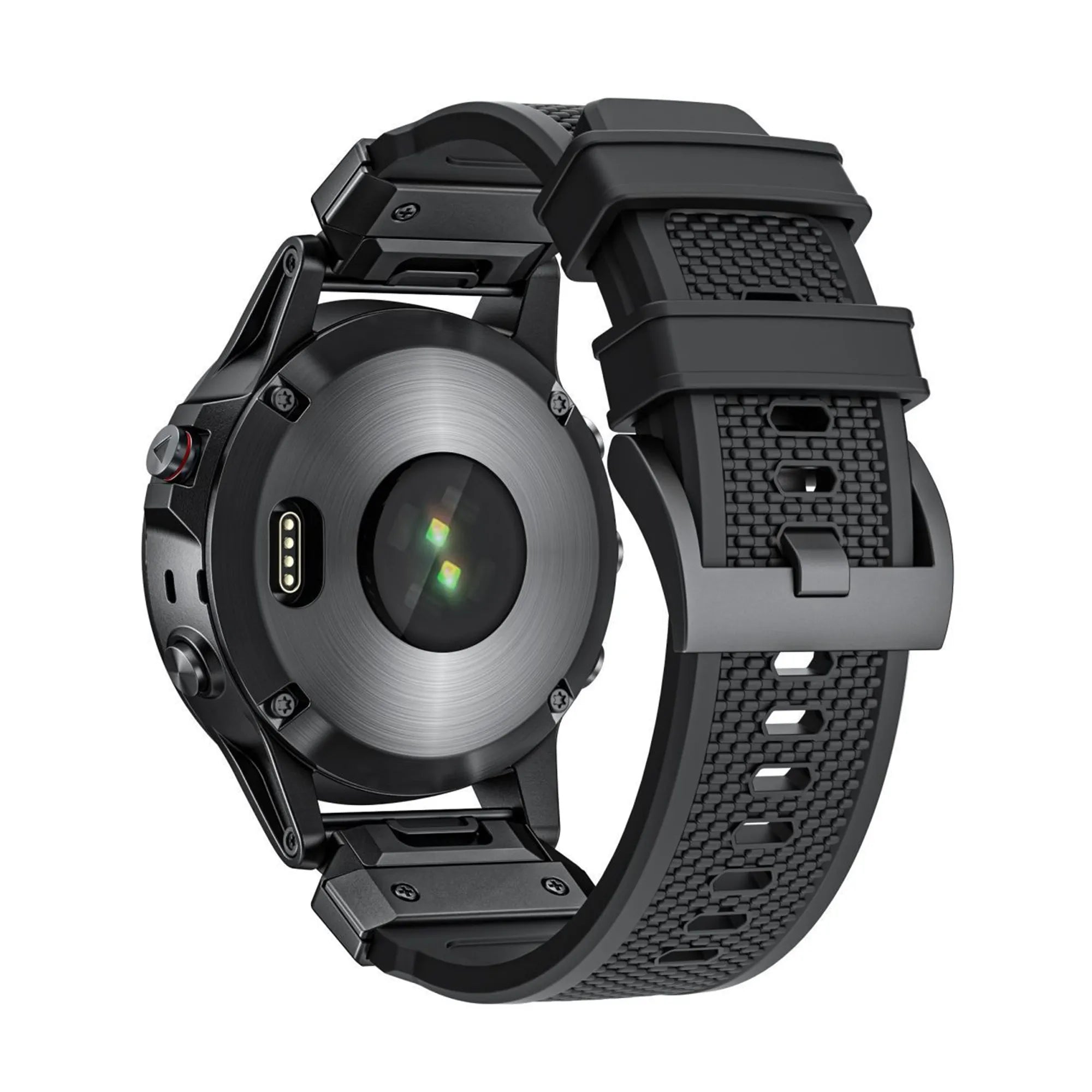 Bandz Garmin Tactix 7 Pro Silicone Strap 'Explorer' (Black)