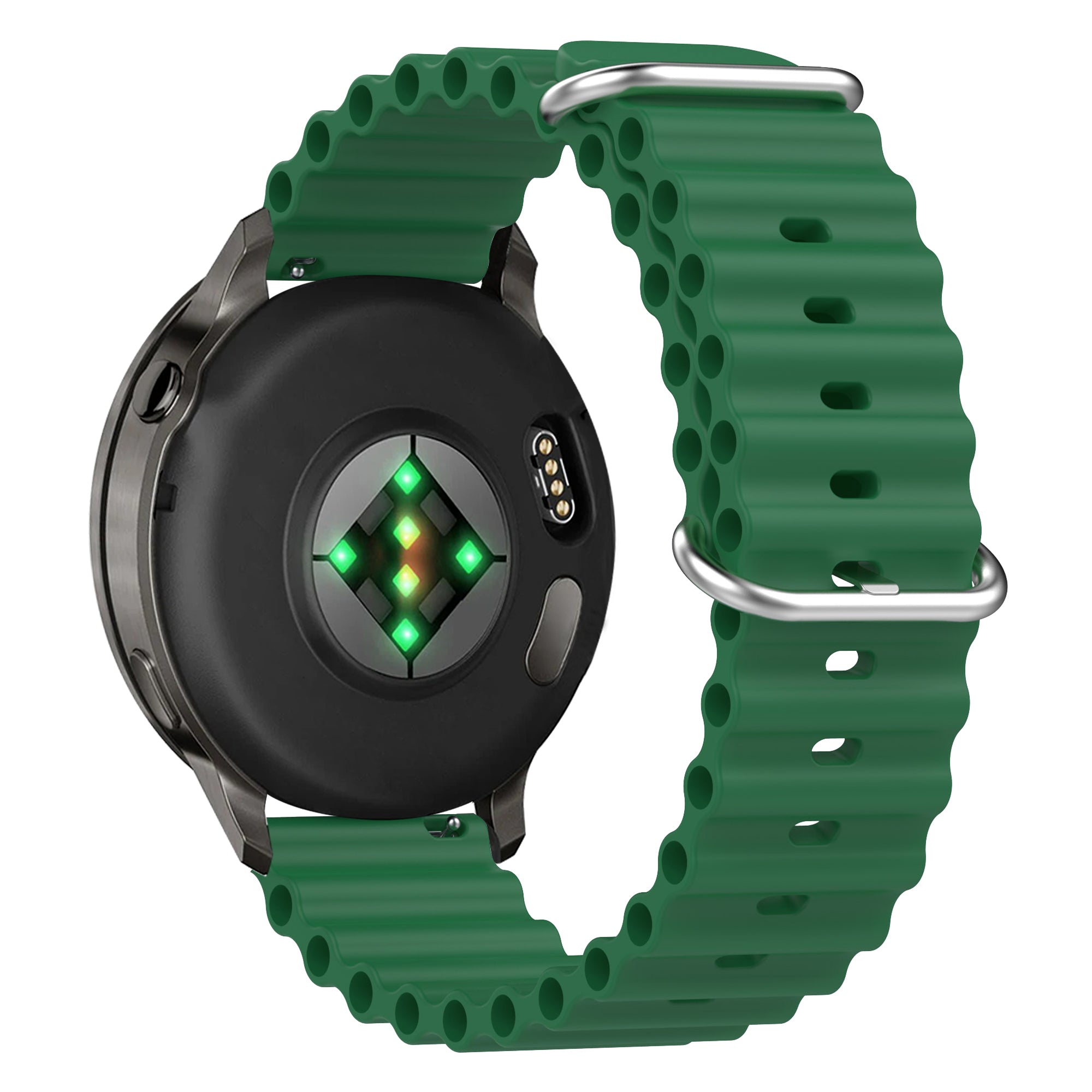 Bandz Garmin Vivomove Trend Ocean Strap 'Classic' (Green)