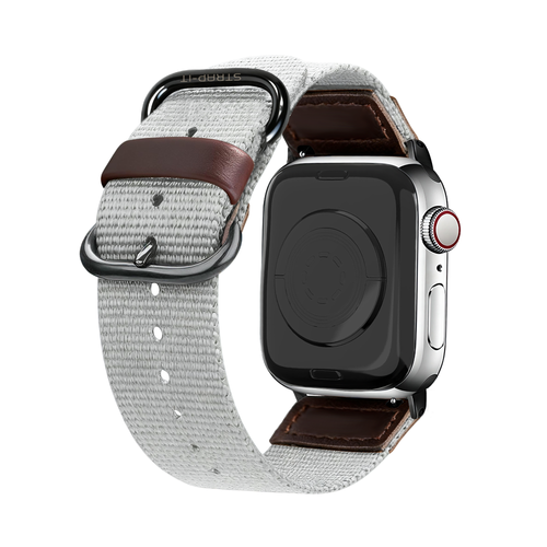 Apple Watch Ultra canvas bandje (grijs)