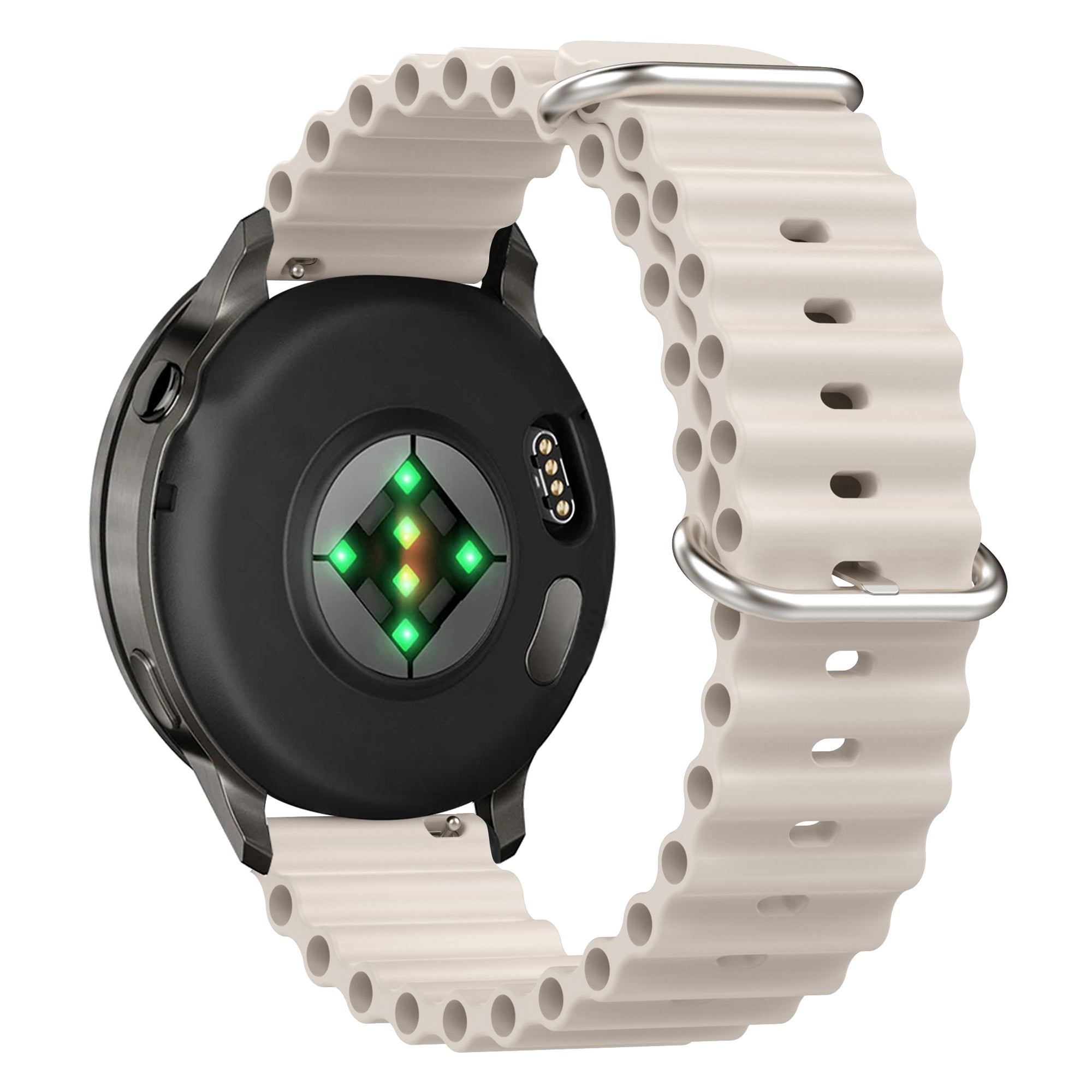 Bandz Garmin Vivomove Trend Ocean Strap 'Classic' (Beige)