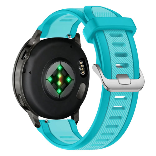 Bandz Correa deportiva 'Doble' con hebilla Garmin Forerunner 570 - 42mm (aqua)