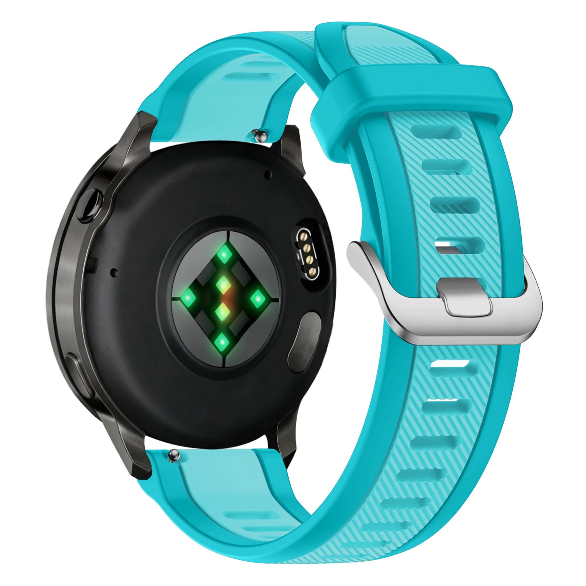 Bandz Correa deportiva 'Doble' con hebilla Garmin Forerunner 570 - 42mm (aqua)