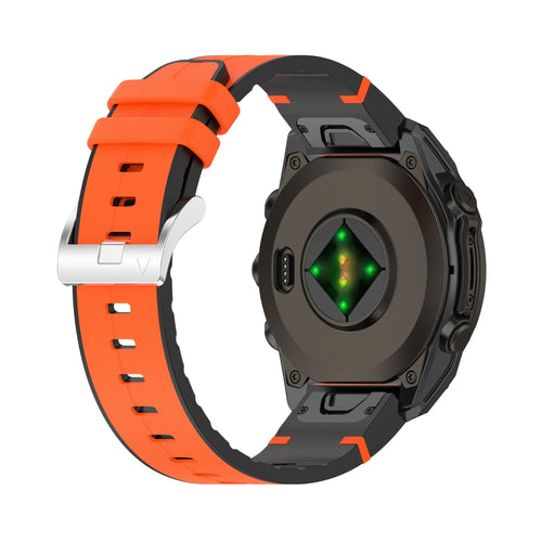 Correa cuero híbrida Amazfit T-Rex Ultra 2 (naranja)
