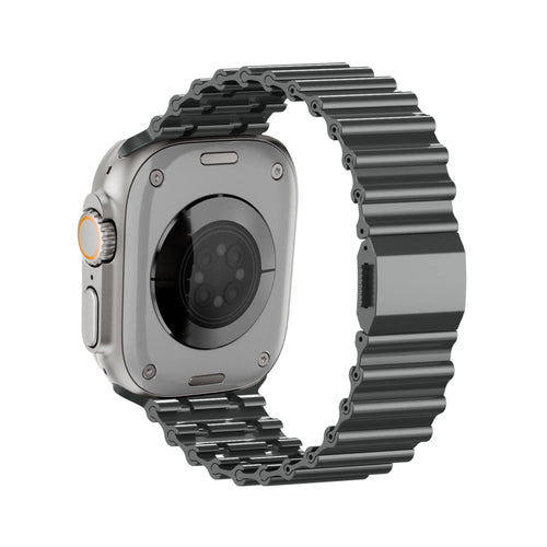 Bandz Correa acero premium 'Ocean' Apple Watch (titanio gris)