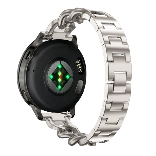 Bandz Bracelet metal 'Chains' Oppo Watch X2 Mini (lumière stellaire)