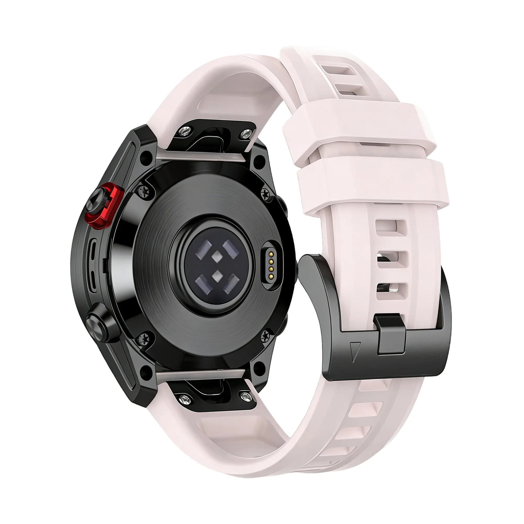 Bandz Garmin Fenix 5s / 6s Silicone Strap 'Classic' (Light Pink)