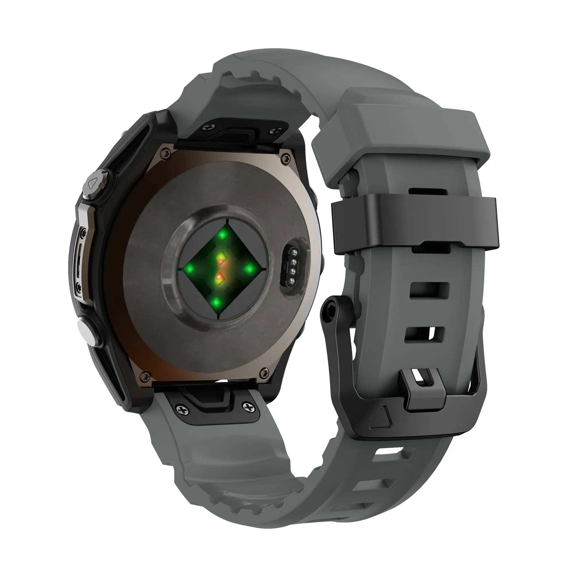 Garmin Fenix E Trail Silikonarmband (Dunkel Grau)