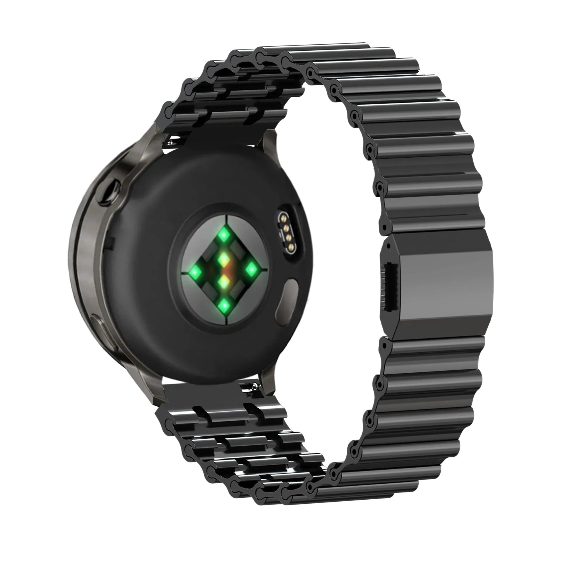 Bandz Polar Grit X Pro Premium Steel Strap 'Ocean' (Black)