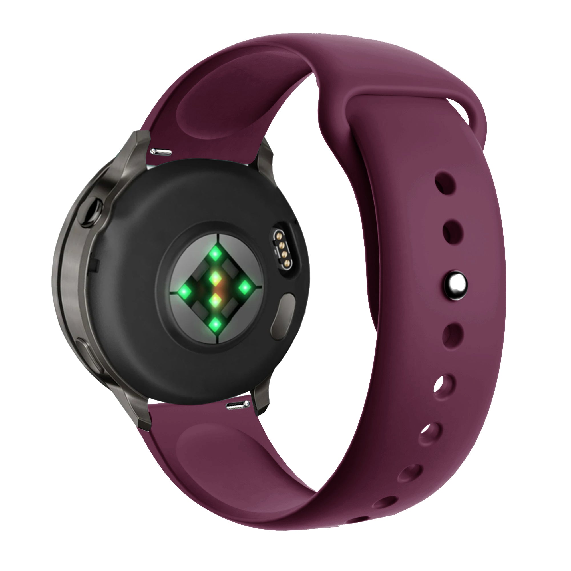 Bandz Garmin Vivoactive 4s Sport Strap 'Deluxe' (Wine Red)