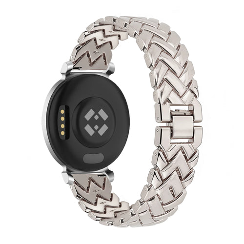 Bandz Garmin Lily 2 Metal Strap 'V-Type' (Starlight)