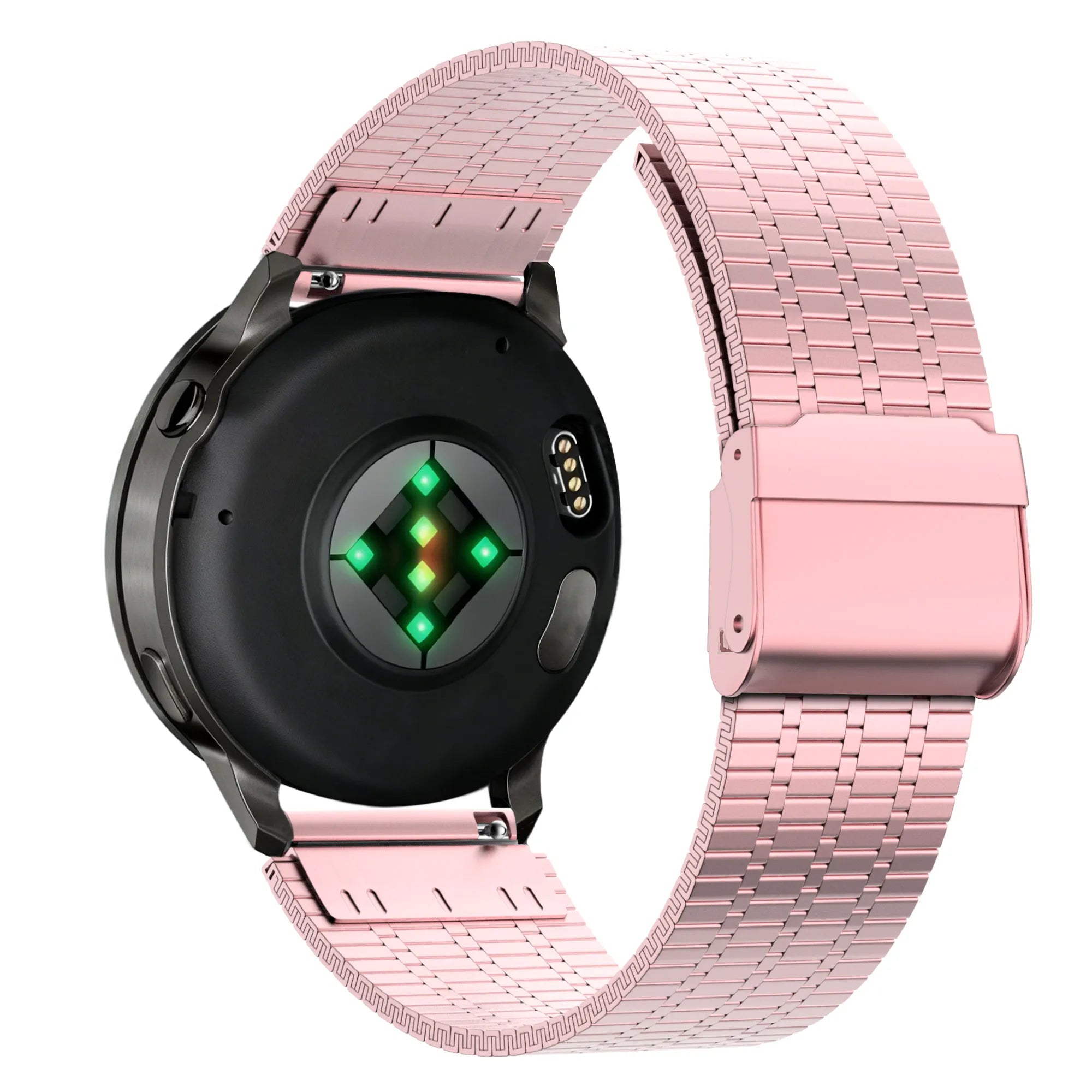 Bandz Bracelet acier ajustable Garmin Approach J1 (rose sable)