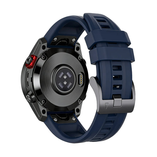 Bandz Garmin Forerunner 970 Silikonarmband 'Classic' (Dunkel Blau)
