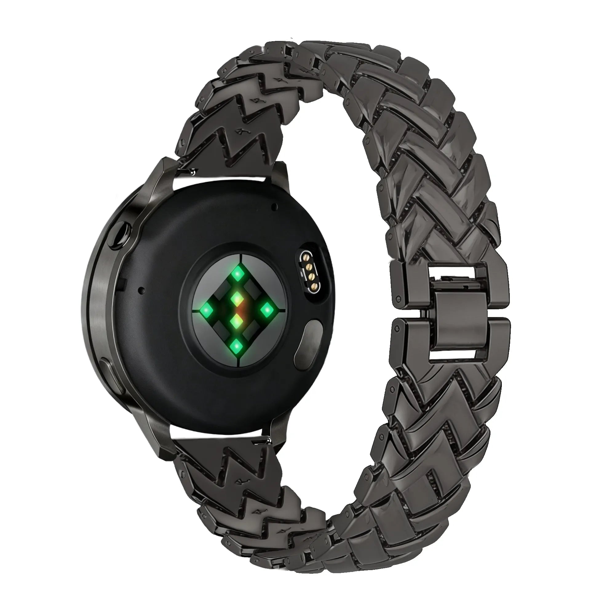 Bandz Bracelet metal 'V-Type' Oppo Watch X2 Mini (noir)