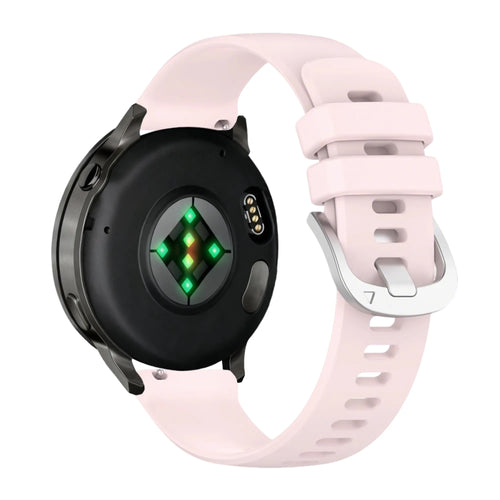 Bandz Garmin Venu 2s siliconen band 'Classic' (lichtroze)