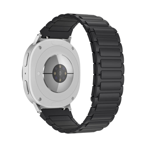 Bracelet silicone magnetique Samsung Galaxy Watch 8 - 44mm (noir)