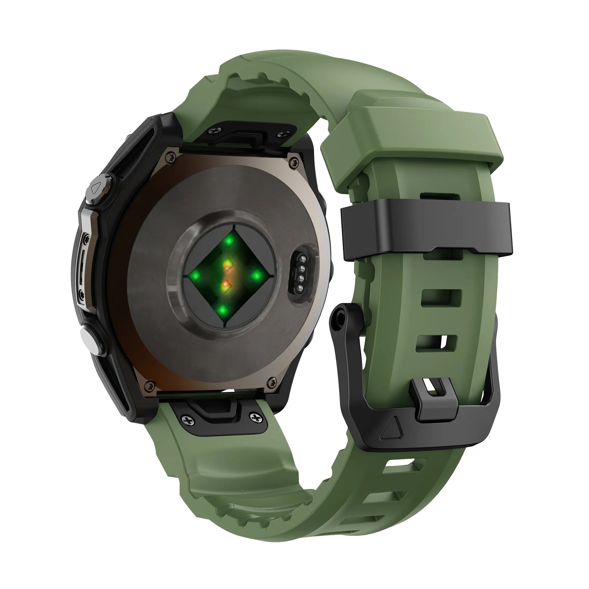 Amazfit T-Rex Ultra 2 Trail Silikonarmband (Dunkelgrün)