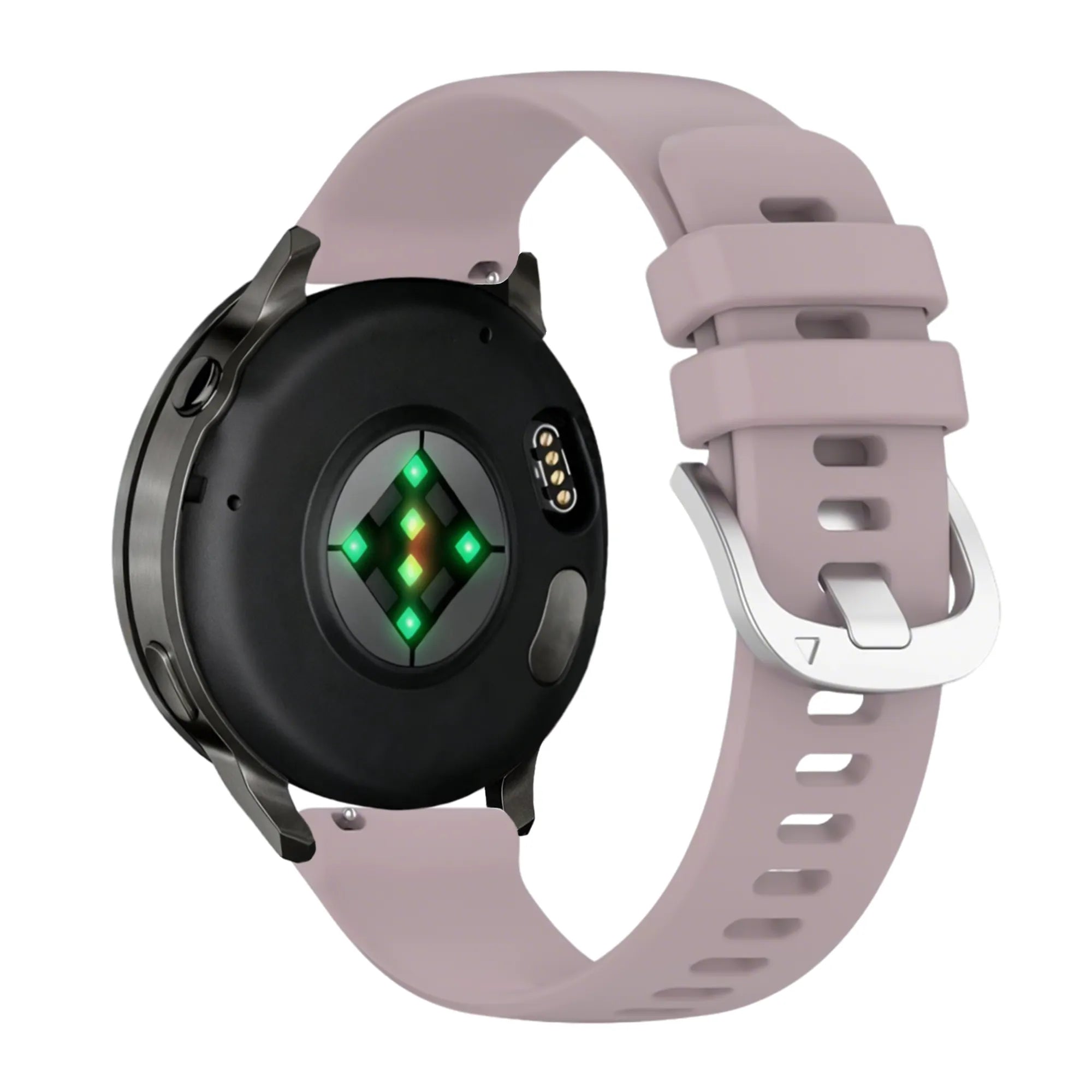 Bandz Garmin Vivoactive 4s Silicone Strap 'Classic' (Lavender)