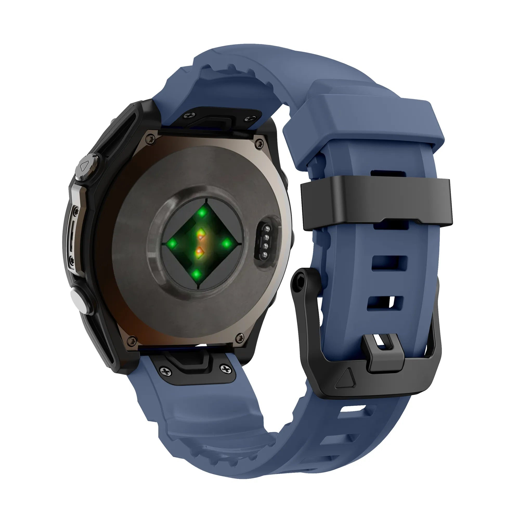 Bracelet silicone trail Garmin Fenix 7x (bleu foncé)
