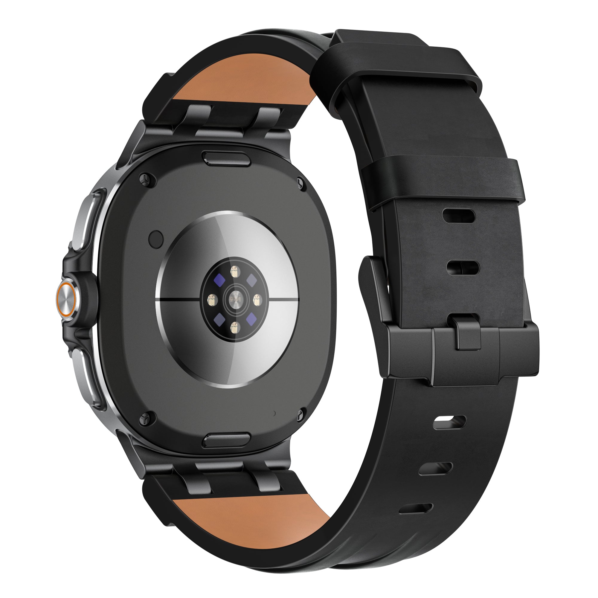 Correa cuero sólida Samsung Galaxy Watch 8 - 40mm (negro)