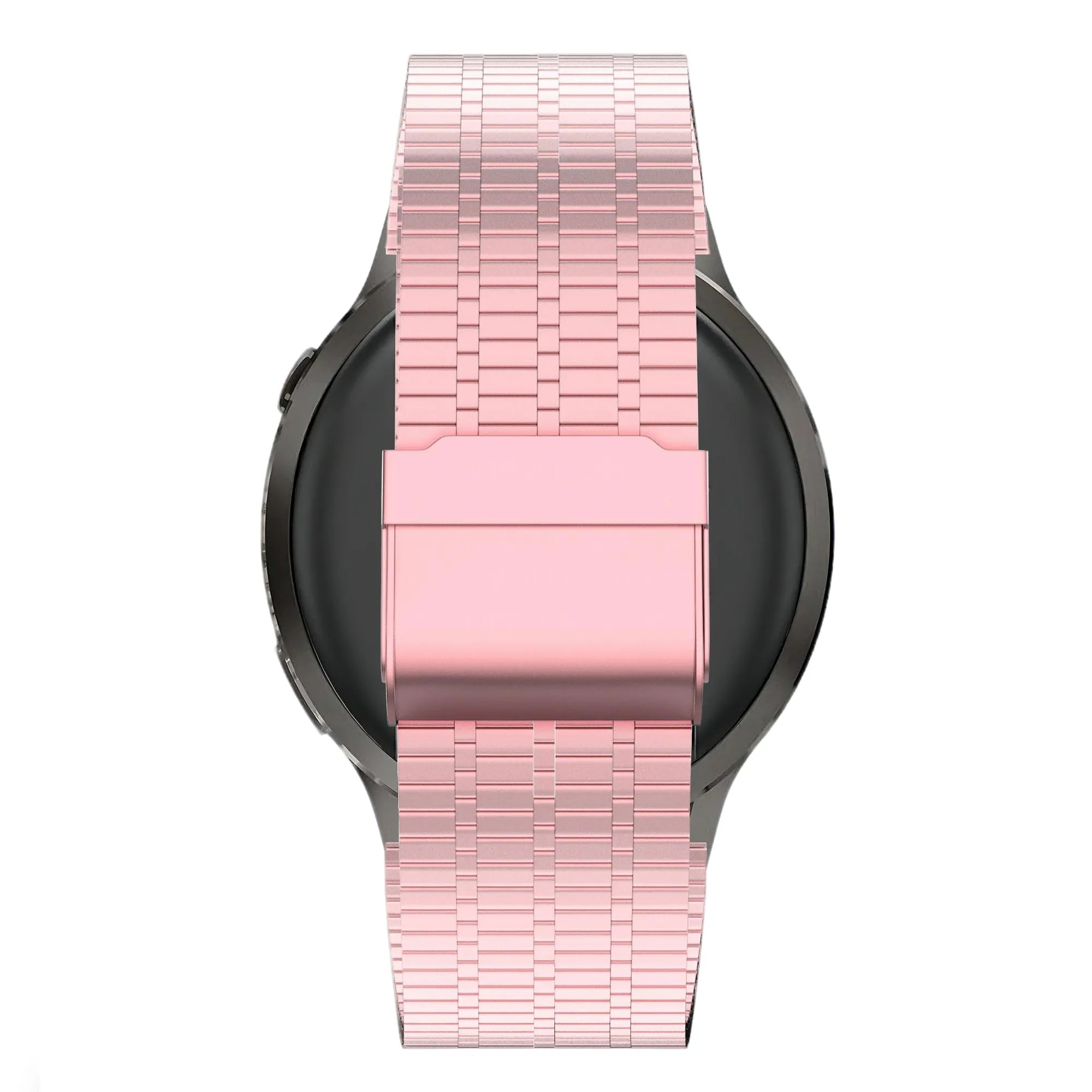 Bandz Bracelet acier ajustable Garmin Forerunner 70 (rose)