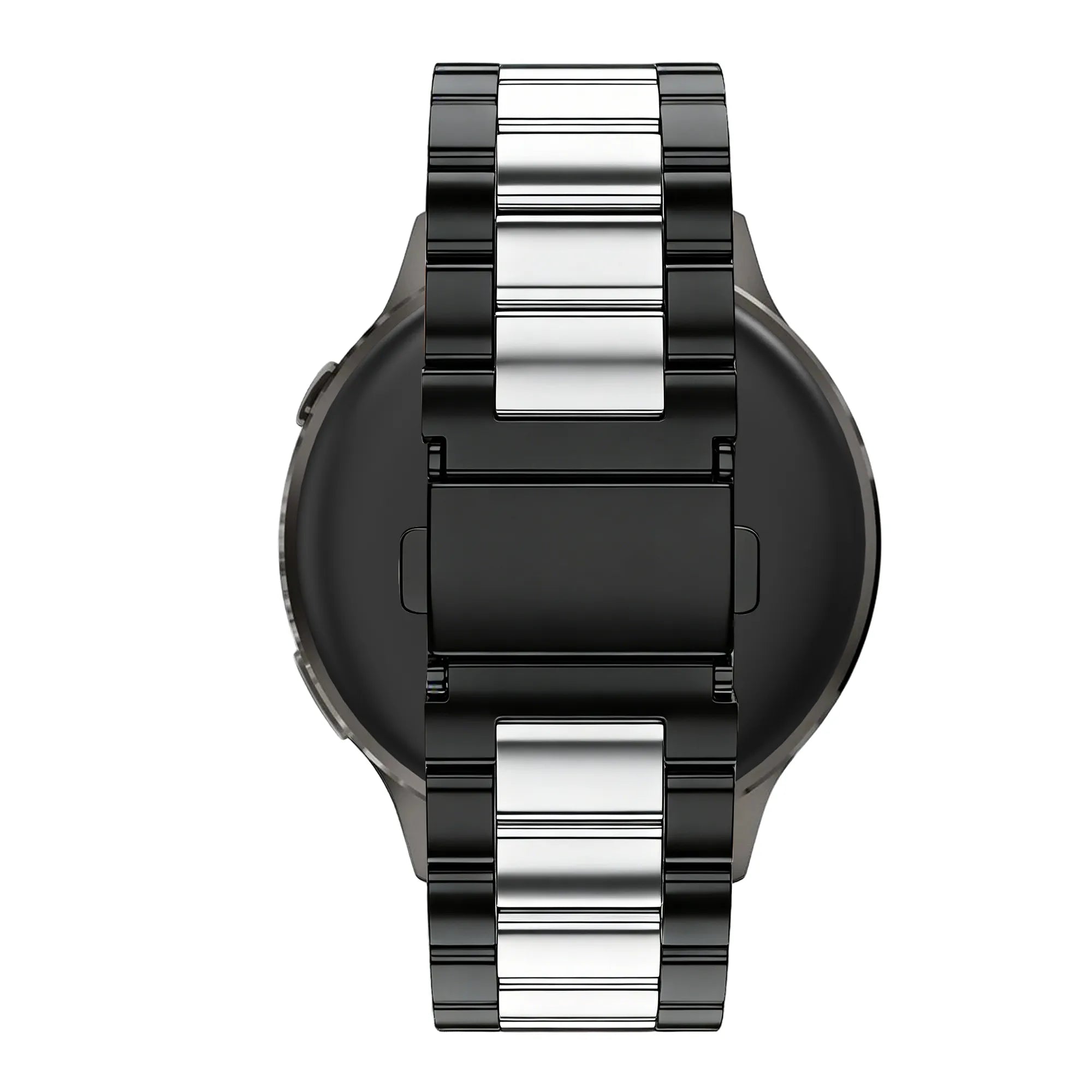 Bandz Bracelet acier 'Classic' Garmin Venu 2 (noir argent)