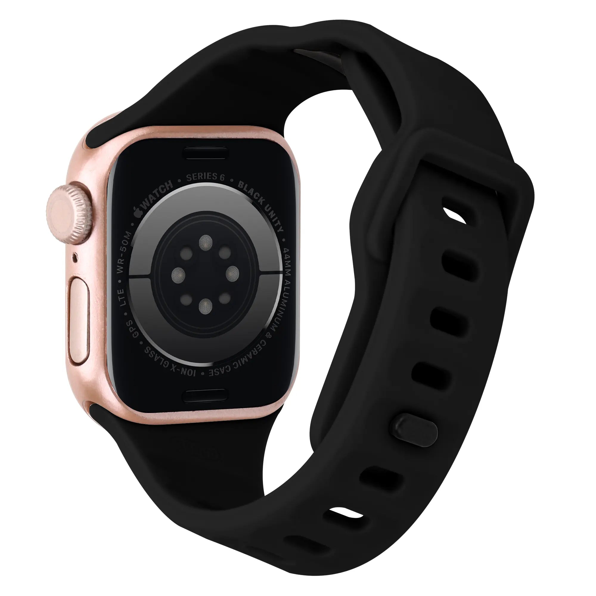 Apple Watch Tilted Sportarmband (Schwarz)