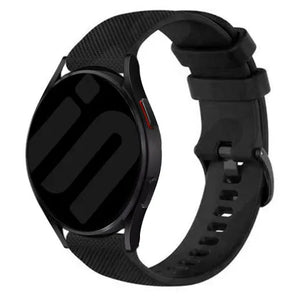 Coros Pace 4 luxe siliconen bandje (zwart)