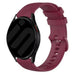 Samsung Galaxy Watch 6 - 40mm Luxe Siliconen bandje (donkerrood)