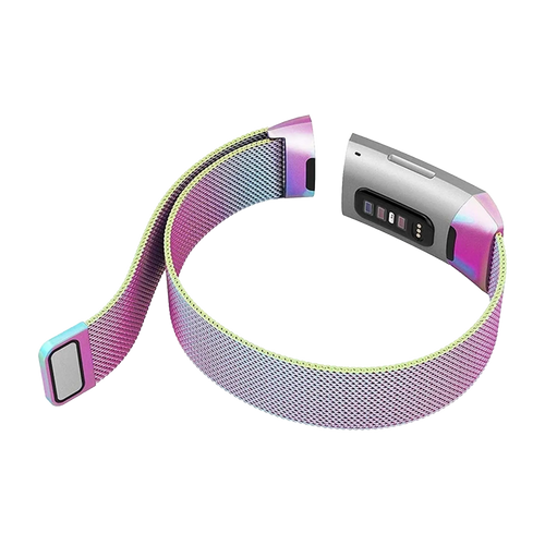 Fitbit Charge 4 Milanese Strap (Pearlescent)