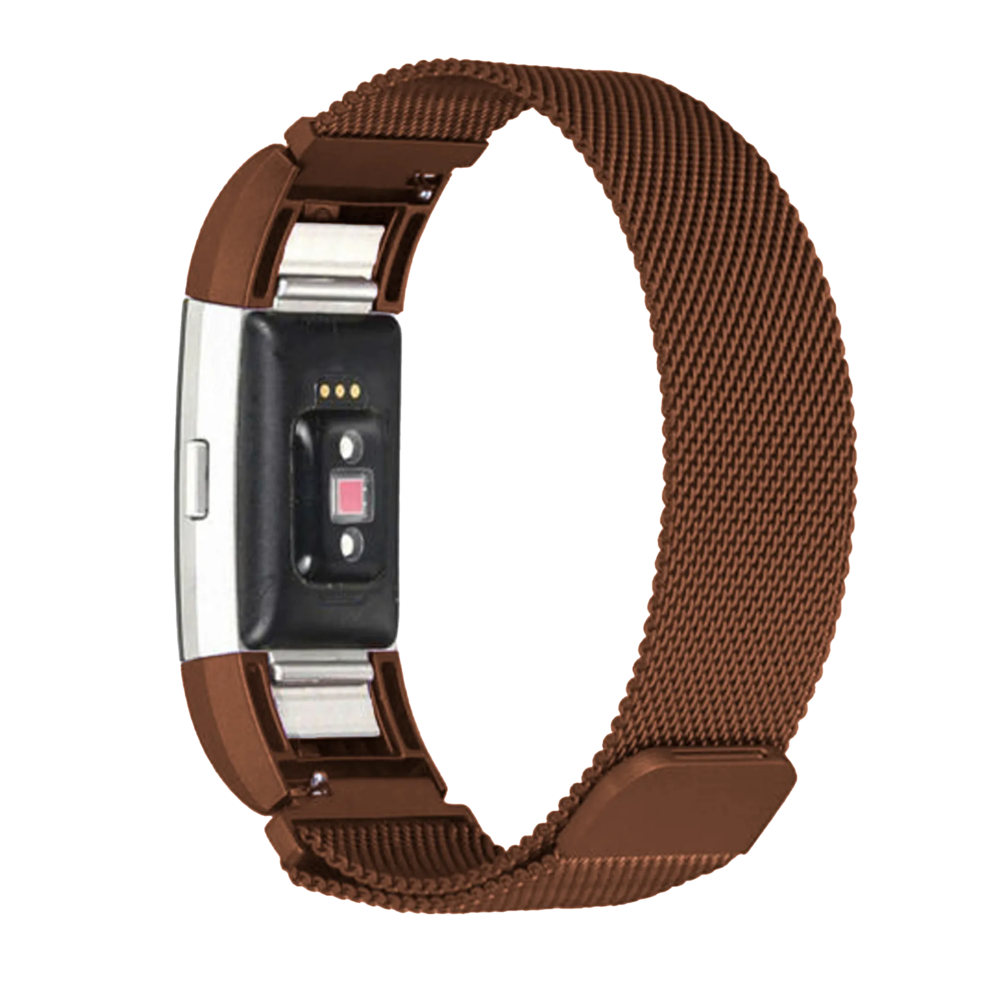 Fitbit Charge 4 Milanese band (bruin)