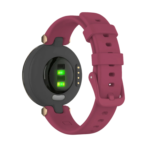 Bracelet silicone Garmin Lily (vin rouge)
