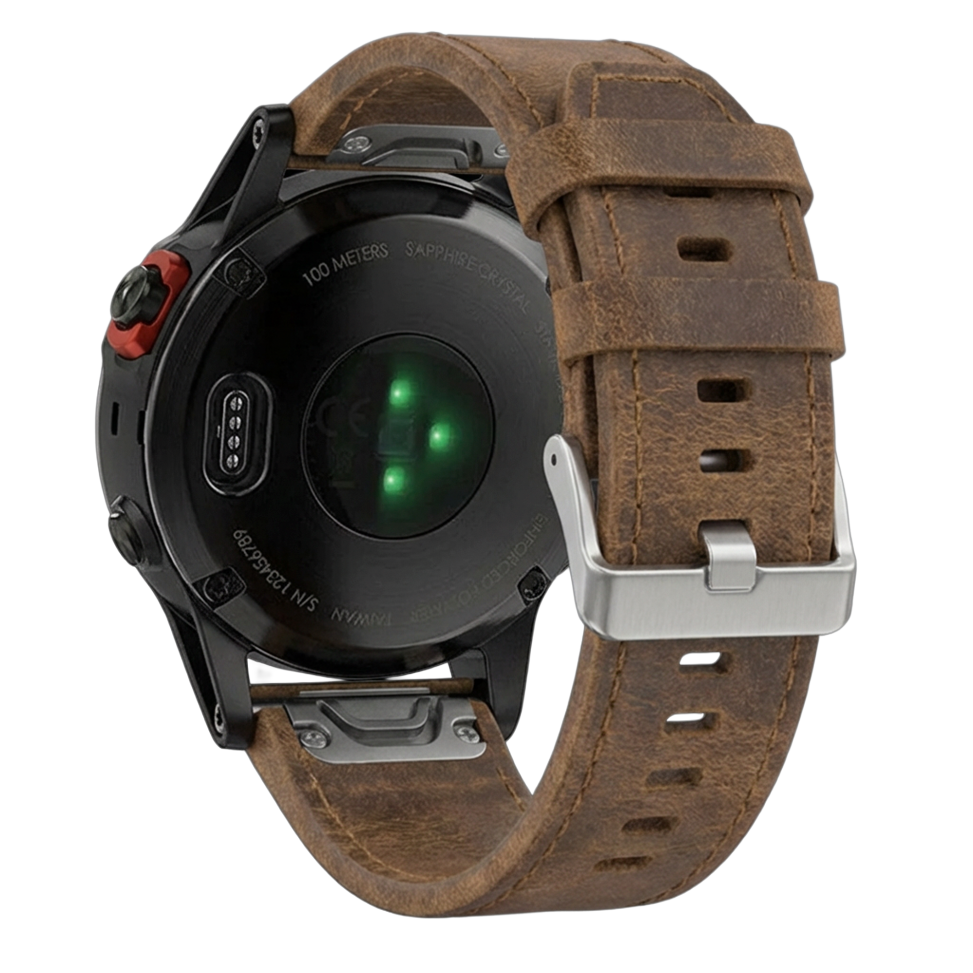Garmin Fenix 7 Lederarmband (Braun)