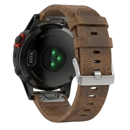 Garmin Fenix 7 Lederarmband (Braun)