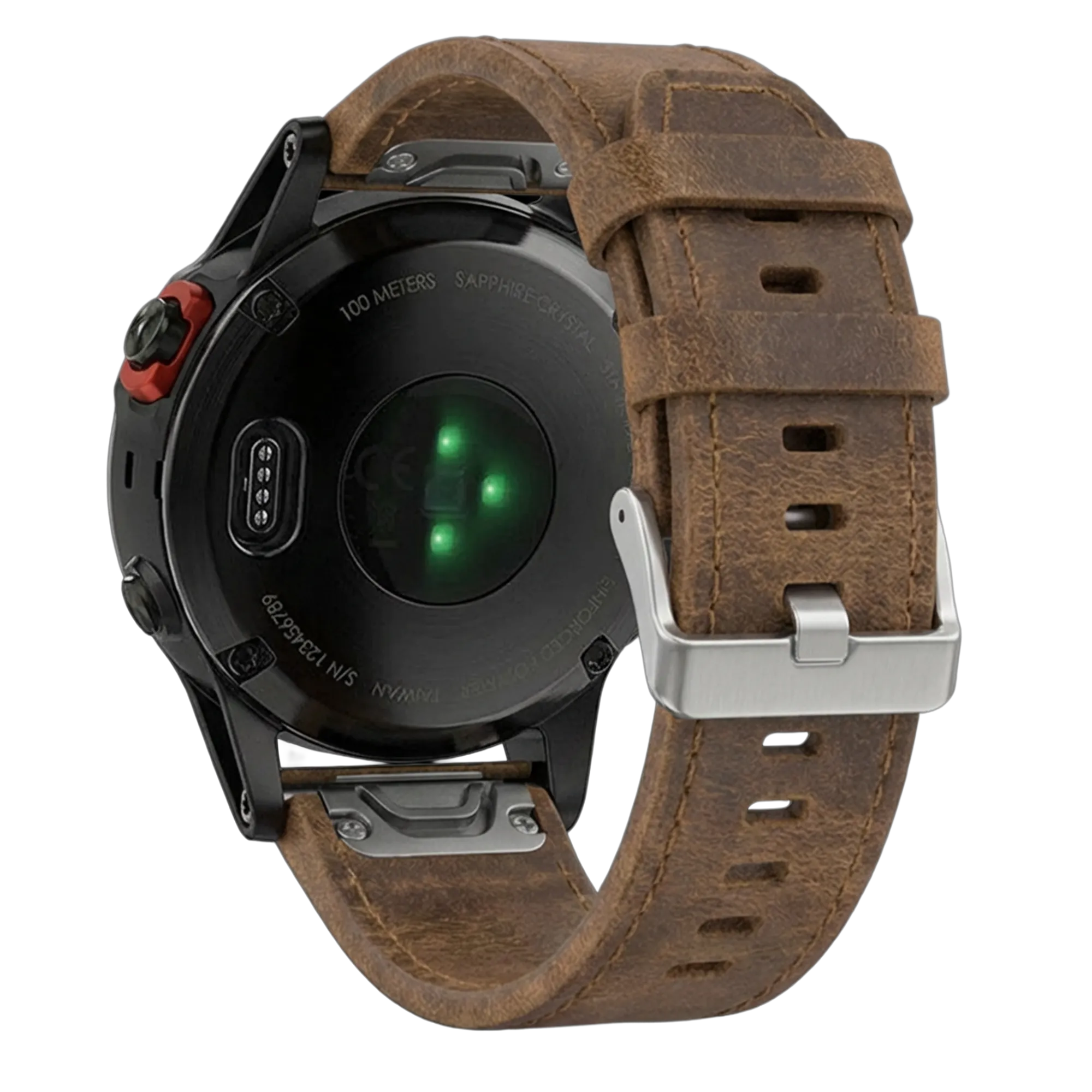 Garmin Fenix 7 Lederarmband (Braun)