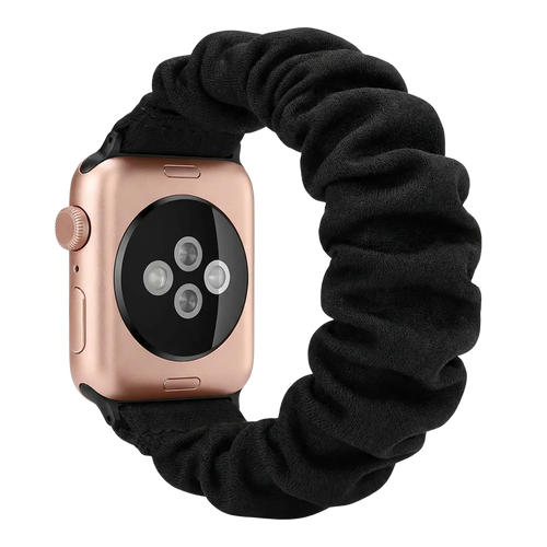 Bracelet chouchou Apple Watch (noir)