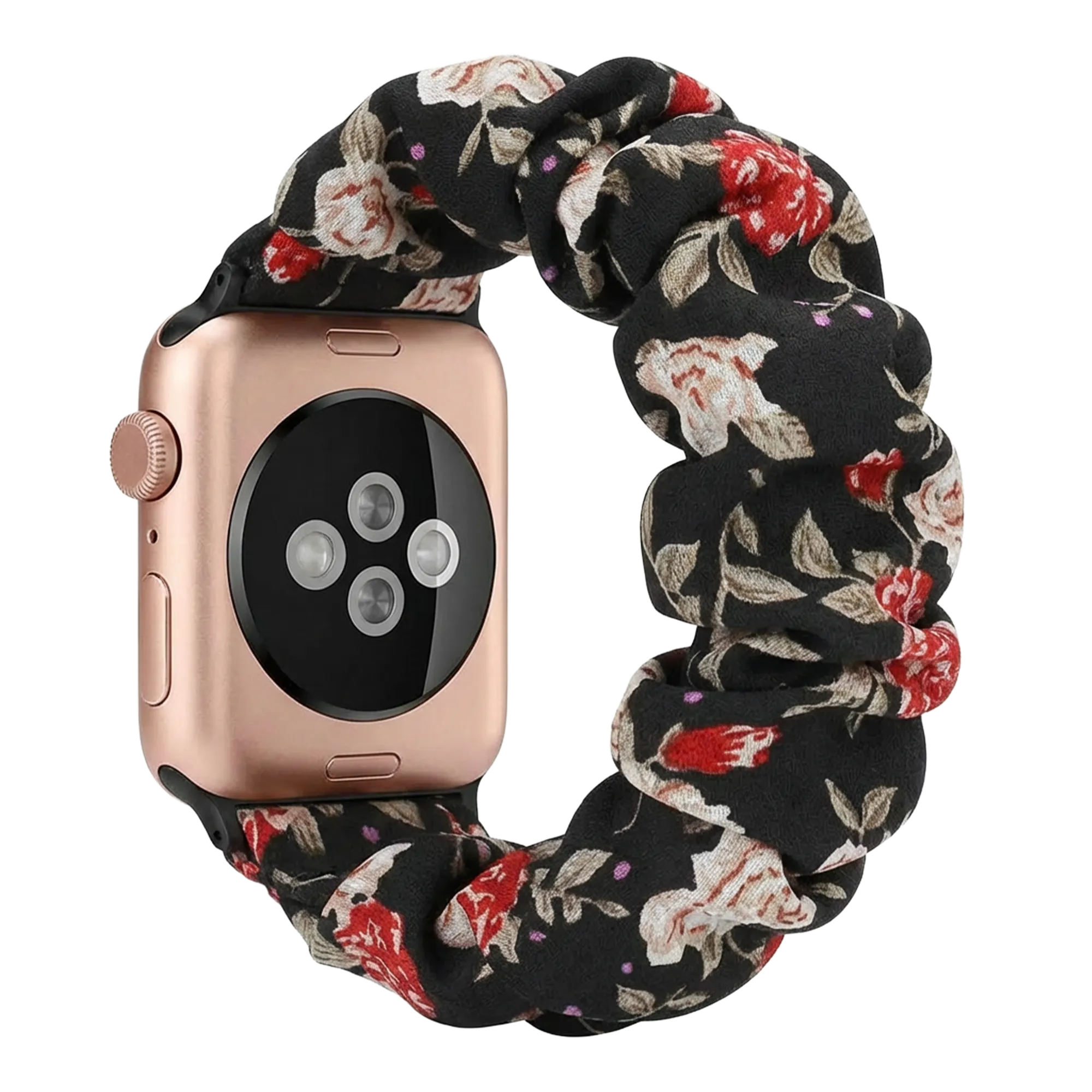 Apple Watch Scrunchie Armband (Blumen)