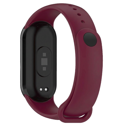 Xiaomi Smart Band 10 siliconen bandje (wijnrood)