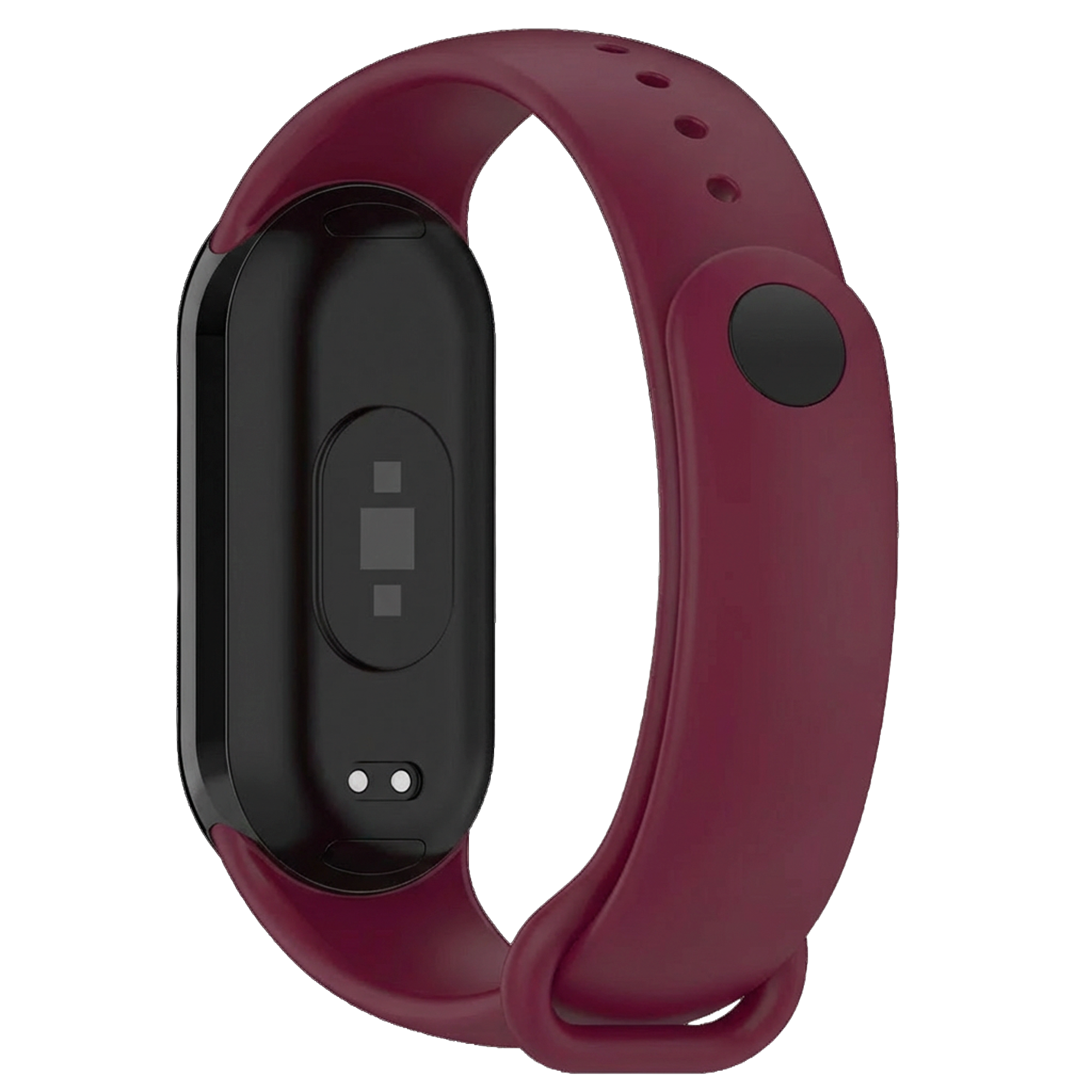 Xiaomi Smart Band 10 siliconen bandje (wijnrood)